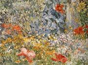 Childe Hassam In the Garden Celia Thaxter in Her Garden painting